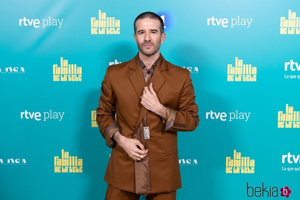Raúl Rodríguez en la presentación de 'La familia de la tele'